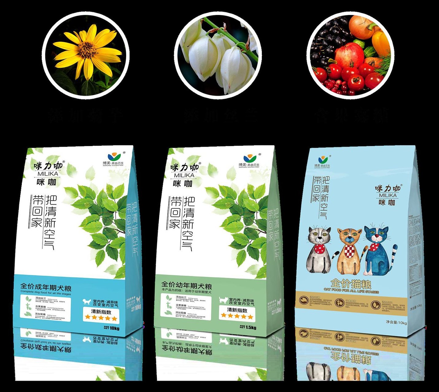 Dry cat food